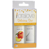 Oralove Delicious Duo Peaches & Cream 2 Pack