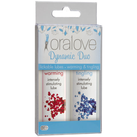 Oralove Dynamic Duo Warming & Tingling 2 Pack