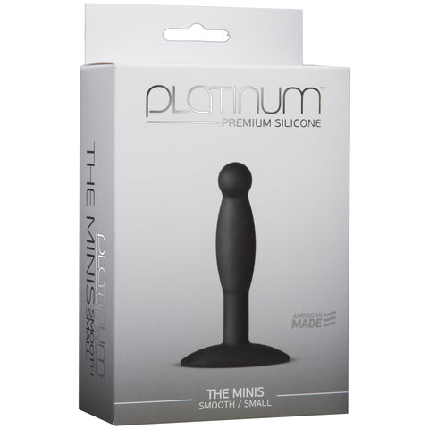 Platinum Premium Silicone - The Minis - Smooth - Small Black