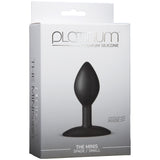 Platinum Premium Silicone - The Minis - Spade - Small Black