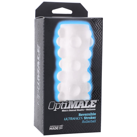 OptiMALE - Reversible ULTRASKYN Stroker - Rollerball - Frost