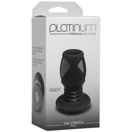 Platinum Premium Silicone The Stretch Small Black