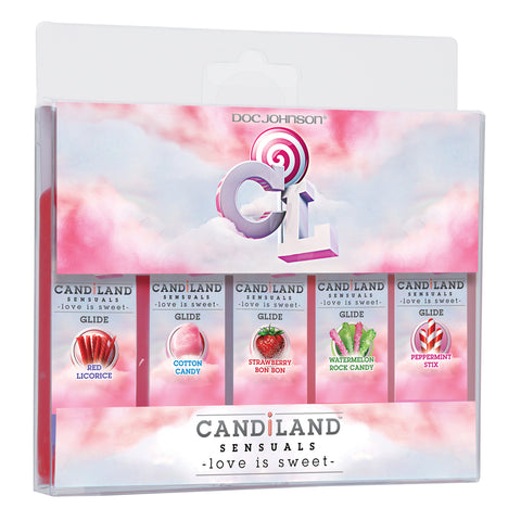 Candiland Sensuals Glide 5 Pack 1 oz.