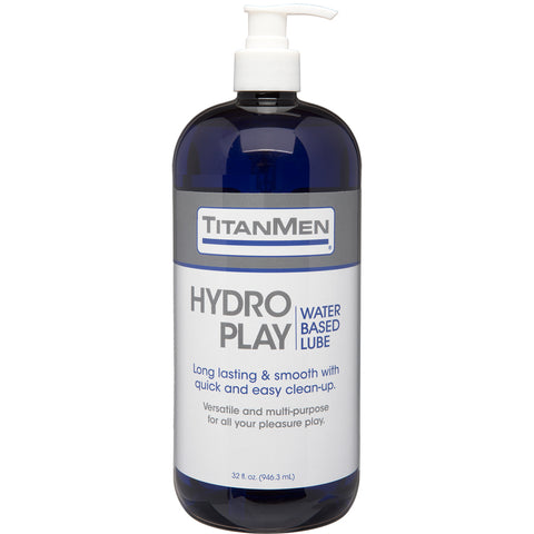 Titanmen Hydro Play Water Based Lube 32 oz.