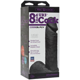 Vac-U-Lock Codeblack 8 Inch Ultraskyn Cock Codeblack