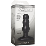 Platinum Premium Silicone Truskyn The Tru Plug Ripple Black