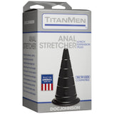 Titanmen Anal Stretcher 6 Inch Expansion Plug Black