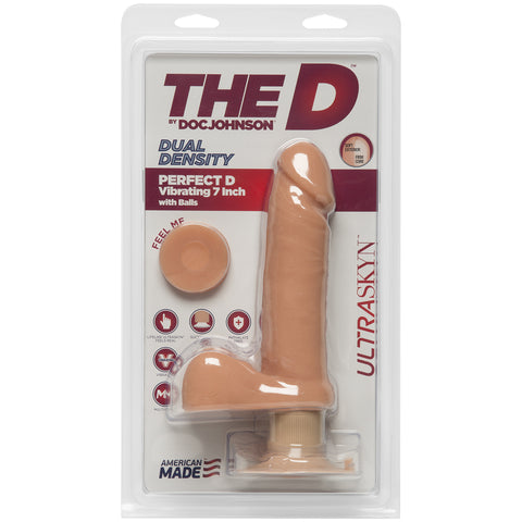 The D - Perfect D With Balls Vibrating 7 Inch