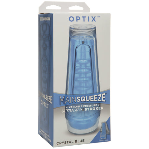 Main Squeeze Optix ULTRASKYN Stroker Crystal Blue