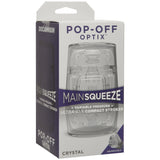 Main Squeeze Pop-Off Optix ULTRASKYN Compact Stroker Clear