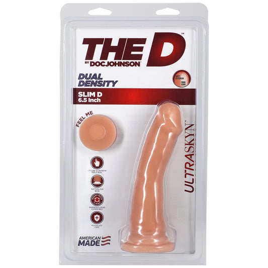 The D Slim D 6.5 Inch Ultraskyn Vanilla