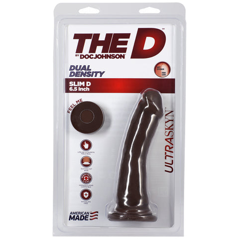 The D Slim D 6.5 Inch Ultraskyn Chocolate
