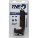 The D - Uncut D 9 Inch With Balls Firmskyn Chocolate