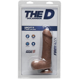 The D - Uncut D 7 Inch With Balls Firmskyn Caramel