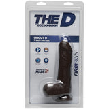 The D - Uncut D 7 Inch With Balls Firmskyn Chocolate