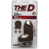 The D - Fat D 6 Inch With Balls Ultraskyn Chocolate