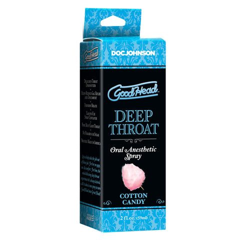 Goodhead Deep Throat Spray Cotton Candy 2 oz.