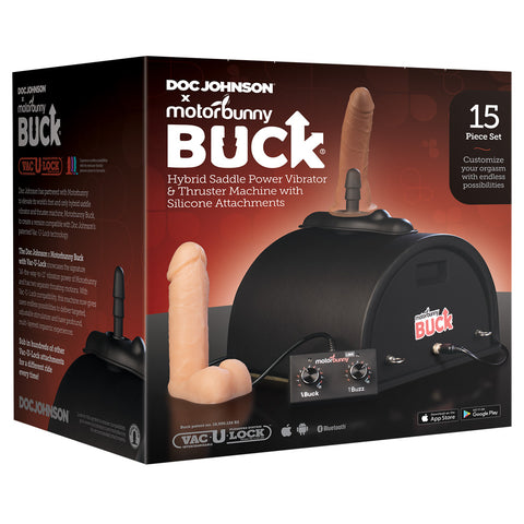 Doc Johnson X Motorbunny Buck With Vac-U-Lock