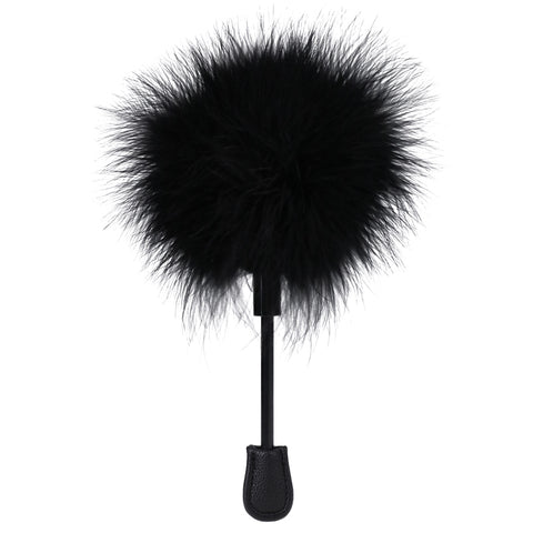 Feather Tickler In A Bag Black