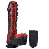 Fort Troff Tendril Thruster Mini Fuck Machine Rechargeable Silicone With Remote Red/Black