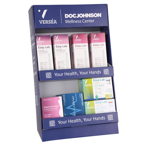 Versea X Doc Johnson Wellness Center Display 24 Assorted Units