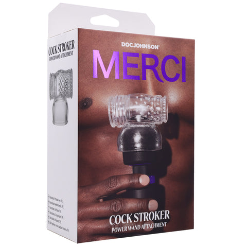 Merci Cock Stroker Wand Attachment Clear