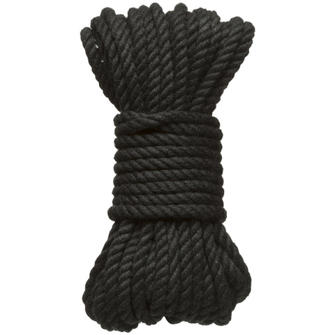 Merci Bind & Tie 6mm Hemp Bondage Rope 50 Feet Black