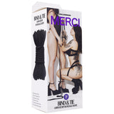 Merci Bind & Tie 6mm Hemp Bondage Rope 30 Feet Black