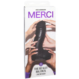 Merci The Really Big Dick 12 Inch With Xl Removable Vac-U-Lock Suction Cup Ultraskyn Black