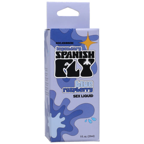 Spanish Fly Sex Drops Blue Raspberry 1 oz.