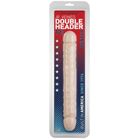 Jr. Veined Double Header - 12 Inch - Bender White