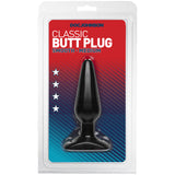 Classic Butt Plug - Smooth - Medium Black