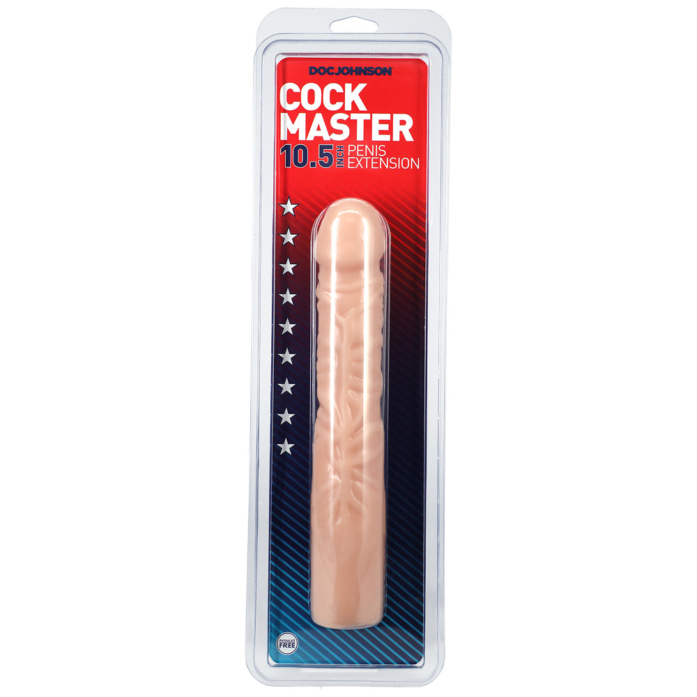 Cock Master - 10.5 Inch Penis Extension White