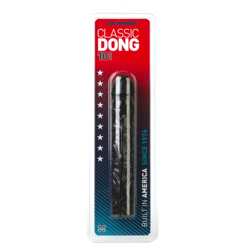 Classic Dong - 10 Inch Black