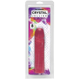 Crystal Jellies - 8 Inch Classic Dong Pink