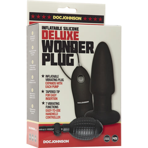 Deluxe Wonder - Butt Plug Black