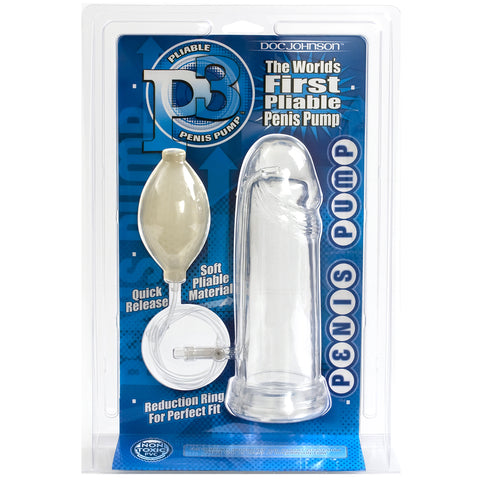 P3 Penis Pump Clear