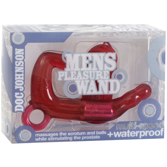 Men's Pleasure Wand Red