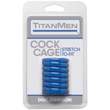 Titanmen - Cock Cage Blue