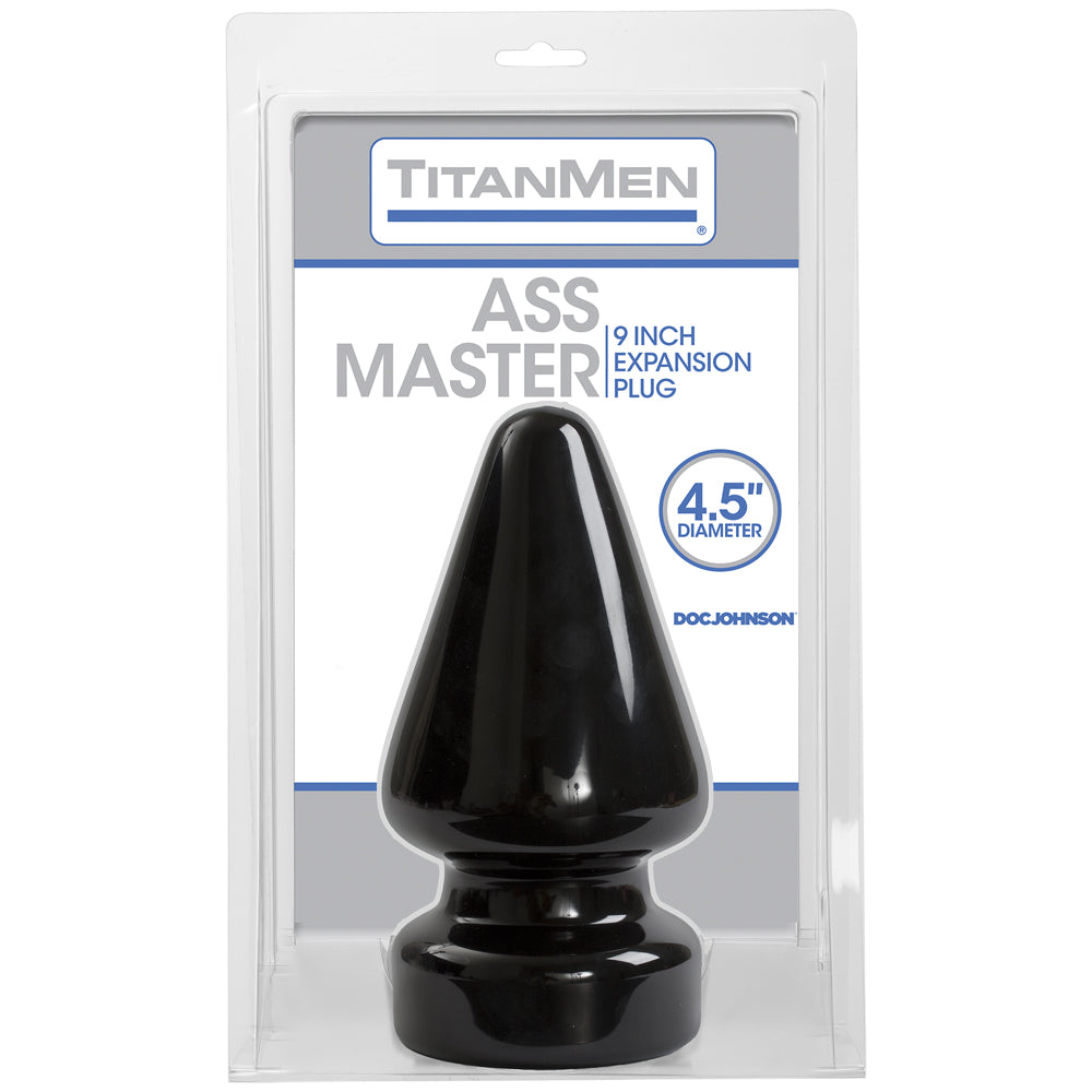 Titanmen - Ass Master - 4.5 Inch Black
