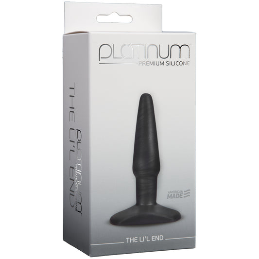 Platinum Premium Silicone - The LiL End Charcoal