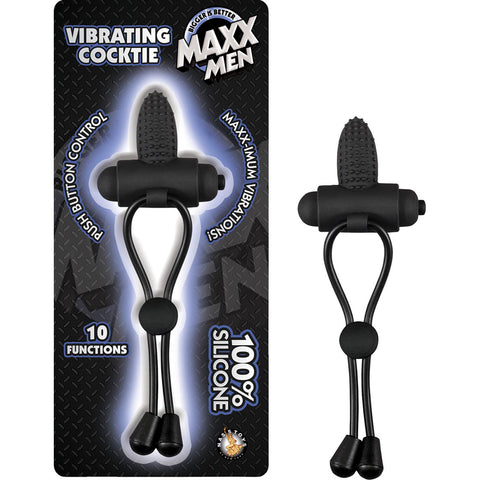 Maxx Men Vibrating Cocktie Black
