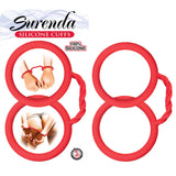 Surenda Silicone Cuffs Red