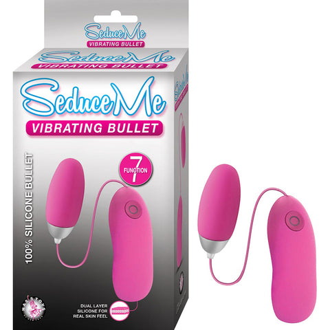 Seduce Me Vibrating Bullet Pink