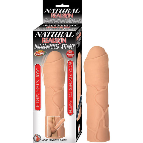 Natural Realskin Uncircumcised Xtender White