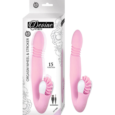 Devine Vibes Orgasm Wheel & Stroker Pink