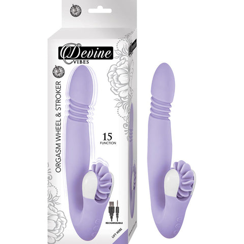 Devine Vibes Orgasm Wheel & Stroker Lavender