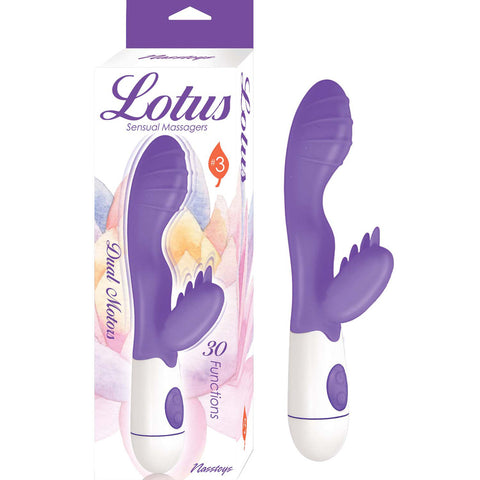 Lotus Sensual Massagers -3 Purple