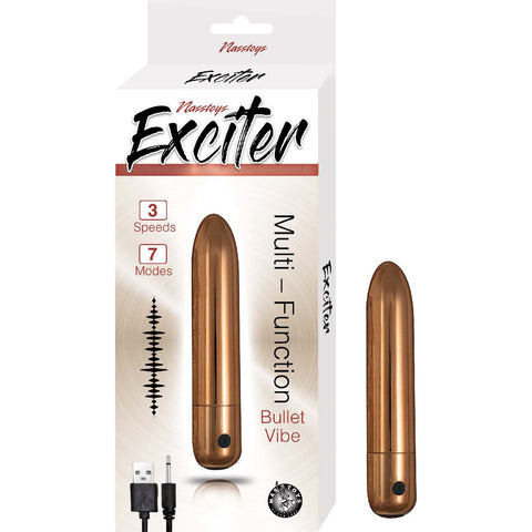 Exciter Multi Function Bullet Vibe Copper