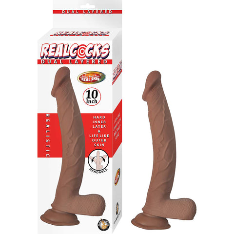 Realcocks Dual Layered 10 inch Brown